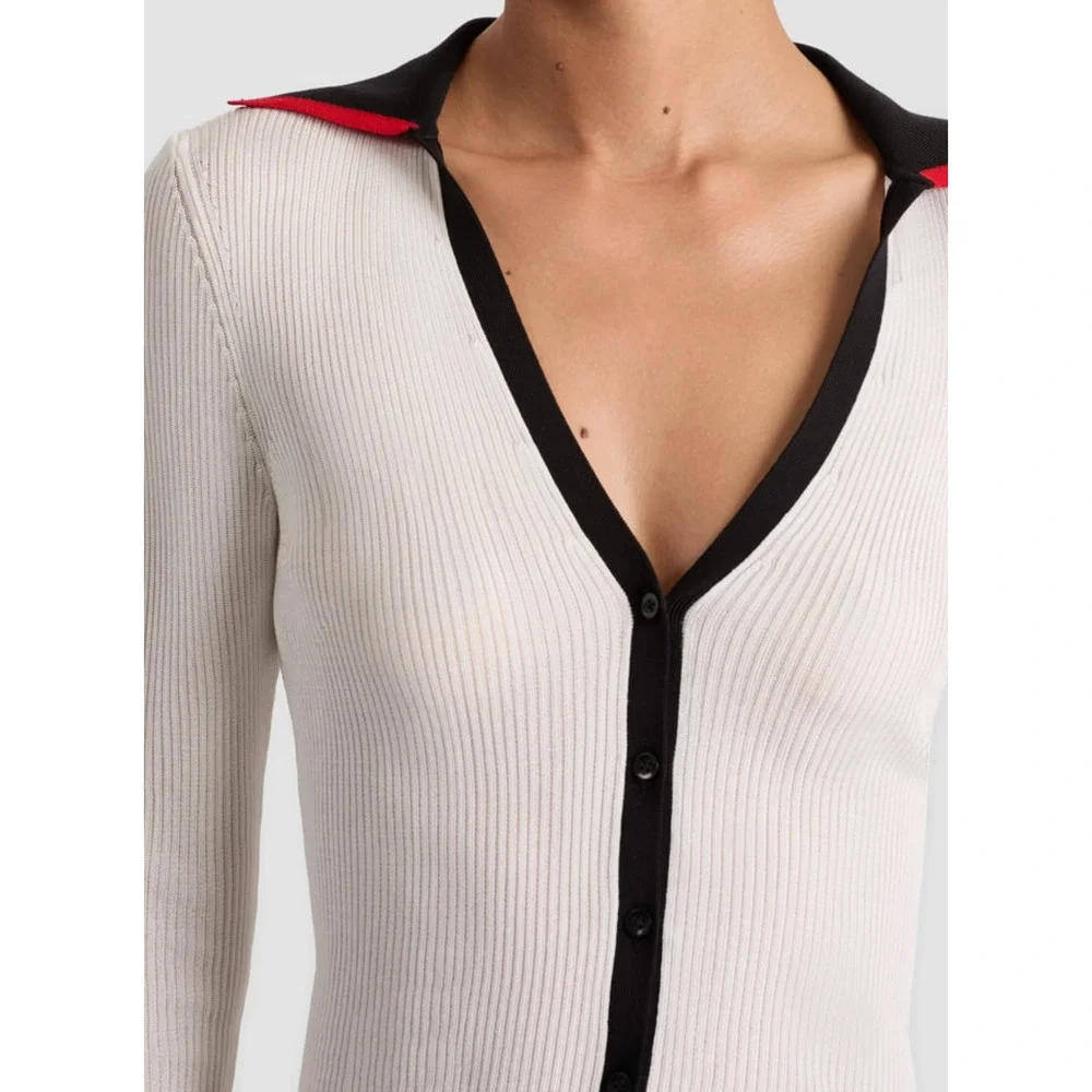 sold Alice + Olivia NEALIE CARDIGAN M - Picture 4 of 6